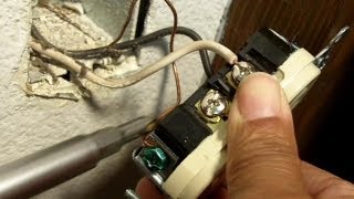 Install an Electrical Outlet Best Beginner Step by Step Tutorial [upl. by Raybourne]