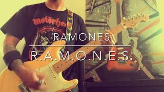 Ramones  RAMONES guitar cover [upl. by Hainahpez900]