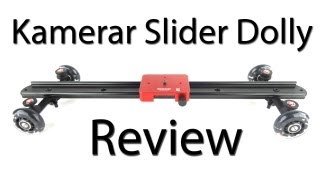 Kamerar DSLR Slider Dolly SD1 Review [upl. by Reece]