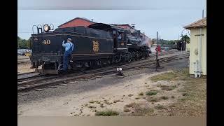 Action at the Valley Railroad and Old Saybrook CT [upl. by Lled]