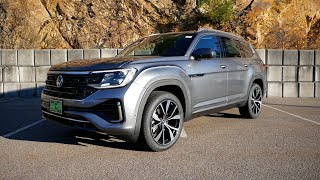 The 2024 Volkswagen Atlas SEL Premium RLine Is A Budget 3Row Audi Q7 [upl. by Auqeenwahs]