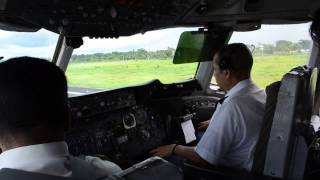 Biman Bangladesh DC10 Take off cockpit video [upl. by Robma]