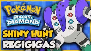 Shiny Hunting Regigigas 2300  Pokemon Brilliant Diamond and Shining Pearl  LIVE [upl. by Hnahc]