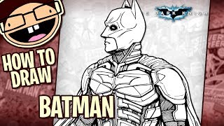 How To Draw Batman  Step By Step  Arkham Knight [upl. by Redleh]