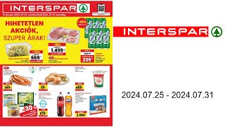 Spar akciós újság HU 20240725  20240731 [upl. by Yelehsa45]