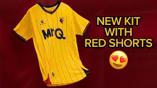 New Watford kit with Red Shorts Ismael Kone leaving Moussa Sissoko resigning and 2425 fixtures [upl. by Jody]