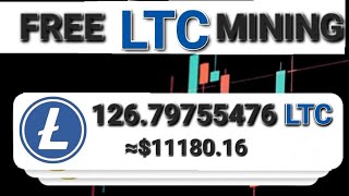 How To Mine Litecoin LTC On Phone  Litecoin Cloud Mining Website [upl. by Aneloc]