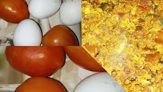 Tomato chutney with egg and dry fish jhumusangma8810  New recipes😋😋😋 [upl. by Wildon168]