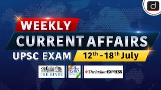 Weekly Current Affairs  12th–18th July  IndiaRussia Annual Summit  CITES  Drishti IAS English [upl. by Wallack768]