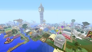 Minecraft Xbox 360 Stampys lovely world seed showcase [upl. by Dorcea110]