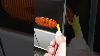 Side Marker Light Bulb How to Replace Mercedes Sprinter [upl. by Cottle]