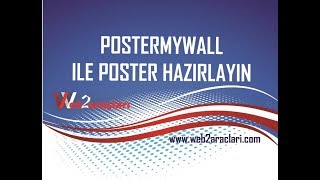 postermywall ile poster yapma [upl. by Forlini]