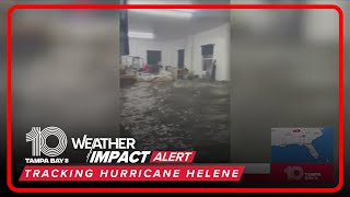 Bradenton home flooded from storm surge during Hurricane Helene [upl. by Wynnie]