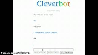 Cleverbot Conversations 1 Scary [upl. by Notgnihsaw]