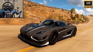 1341 HP Koenigsegg Agera RS  Forza Horizon 5  Thrustmaster T300 Gameplay [upl. by Tori]