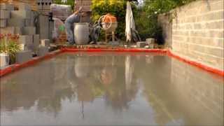 comment faire une dalle beton how to make a concrete slab [upl. by Christine786]