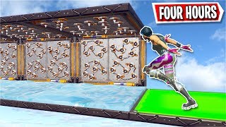 I spent FOUR HOURS playing this Deathrun RAGE Fortnite Creative [upl. by Namolos]