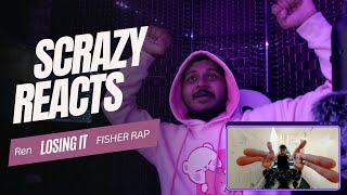 😱 Reacting to Ren  Losing It  Fisher Rap Energy Off the Charts 🔥🎧 [upl. by Ariaet23]