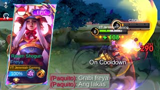 TRY THIS FREYA SUPER AGGRESSIVE GAMEPLAY amp TRY THIS BUILD  must try  FREYA BEST BUILD 2024  MLBB [upl. by Eurd]