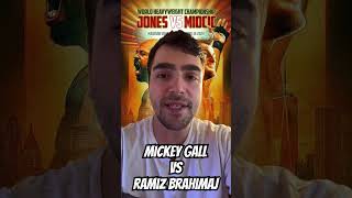 UFC 309  Mickey Gall vs Ramiz Brahimaj [upl. by Hareenum]