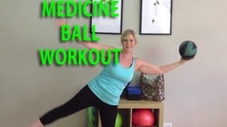 HIIT Medicine Ball Workout [upl. by Aleafar685]