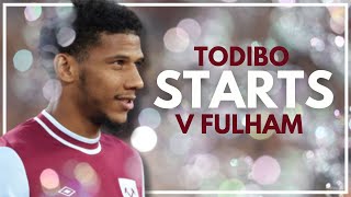 TODIBO TO START V FULHAM  OLD SCHOOL HAMMERS  WEST HAM [upl. by Pellet]