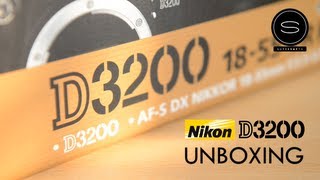 Nikon D3200 UK  Unboxing [upl. by Zinah]