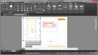 AutoCAD Tutorial  Viewport scale and annotation scale [upl. by Minny]