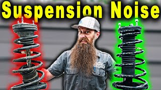 How To Fix a Noisy Suspension  Noise over Bumps [upl. by Eittod301]