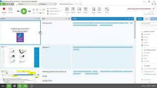 Sonocent Audio Notetaker 6  Working with Slides amp Sections [upl. by Anihtyc480]