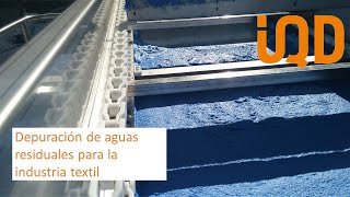 Eliminación de color en aguas residuales de la Industria textil IQD INVESQUIA [upl. by Adalai]