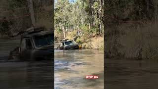 4wd’s in Australian river  SSS Winch Challenge [upl. by Leandro]