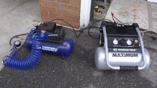 MAXIMUM 4G Quiet Compressor VS Regular compressor [upl. by Anilorak]