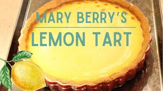 Mary Berry’s Lemon Tart 🍋  Montvale Bakes [upl. by Hagile]