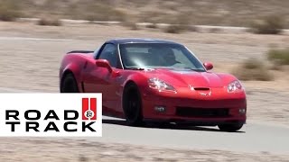 Chevrolet Corvette ZR1 vs Ferrari 458 Italia vs McLaren MP412C  Road and Track [upl. by Aseeral180]