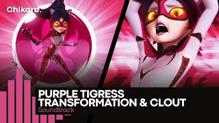 MIRACULOUS  SOUNDTRACK Purple Tigresss Transformation amp Clout [upl. by Norman]