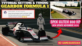 WOW😎 TUTORIAL CARA SETTING GEARBOX FORMULA 1 TERBARU 2024  Car Parking Multiplayer [upl. by Suzan338]