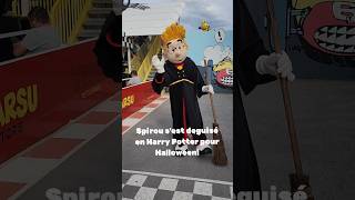 Il ne manque que la cicatrice en forme déclair 🤭 parcspirou harrypotter Halloween themepark [upl. by Daveda]