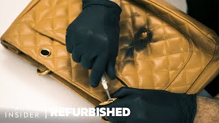 How A 3000 Chanel Bag Is Professionally Restored  Refurbished [upl. by Fleisher]