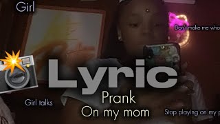 Lyric prank [upl. by Prudhoe]