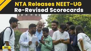 NEET 2024 Revised Results NTA Releases NEETUG 2024 ReRevised Scorecards  Check Details Here [upl. by Richia]