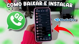 Como Baixar o WhatsApp GB Atualizado 2024 Com todas as funções link mediafire [upl. by Bing]