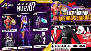 🔥LA PRÓXIMA AGENDA SEMANAL DE FREE FIRE DE JUNIO 2024 CUELLO DE TORTUGA ESCENCIAL EVENTOS GRATIS [upl. by Tuppeny963]