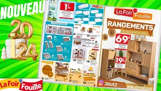 catalogue LA FOIRFOUILLE du 22 janvier au 4 février 2024 🌞⛔ RANGEMENTS DESIGN amp PETITS PRIX [upl. by Laurinda]