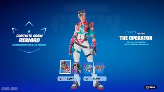 How To Get the Operator Crew Legacy Set Pack FREE In Fortnite Unlocked Lego the Operator Style [upl. by Kimber]