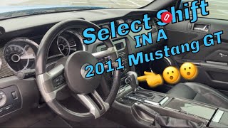 How To install Select Shift on a 2011 Mustang Gt [upl. by Enomaj]