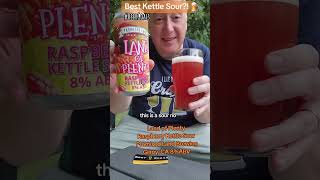 Land of Plenty Raspberry Kettle Sour by Promised Land Brewing of Gilroy CA BeerGoals beer [upl. by Mccord622]