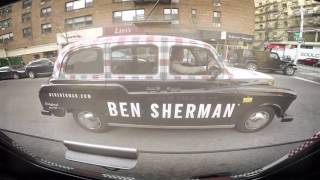 RideWithBenSherman London Taxi Cabs in NYC [upl. by Ardekan]