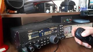 Yaesu FT450D voice module programming walkthrough [upl. by Shreeves]