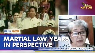 Interview UP Prof Carlos on putting Marcos martial law years in perspective  Sept 21 2021 [upl. by Yeznil817]